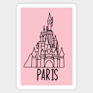 Paris Castle Sticker